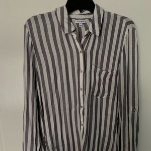 Button up striped longsleeve